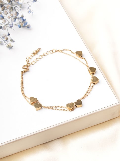 Palmonas Gold-Tone Plated Bracelet for Women-picture-17