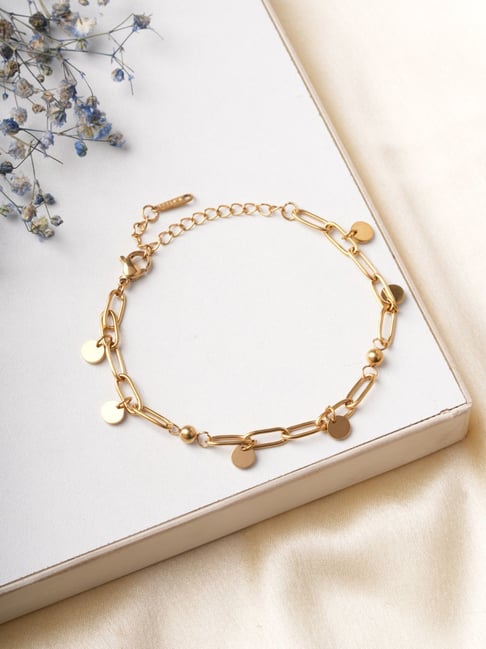 Palmonas Gold-Tone Plated Bracelet for Women-picture-15