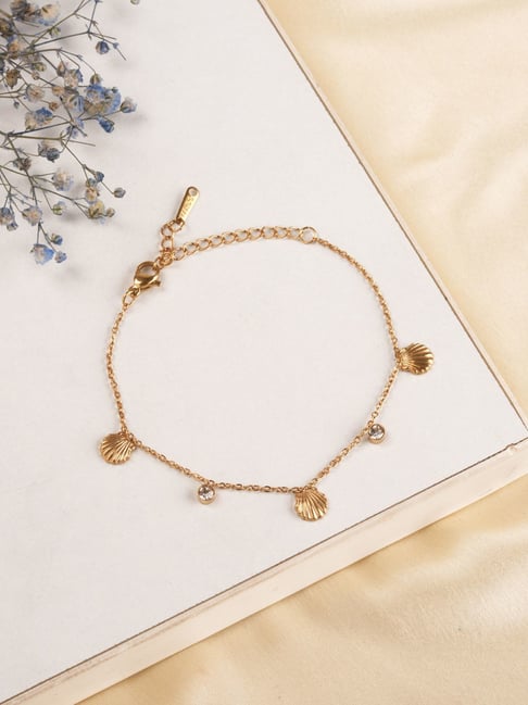 Palmonas Gold-Tone Plated Bracelet for Women-picture-41
