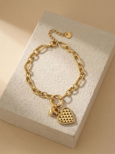 Palmonas Gold-Tone Plated Bracelet for Women-picture-38