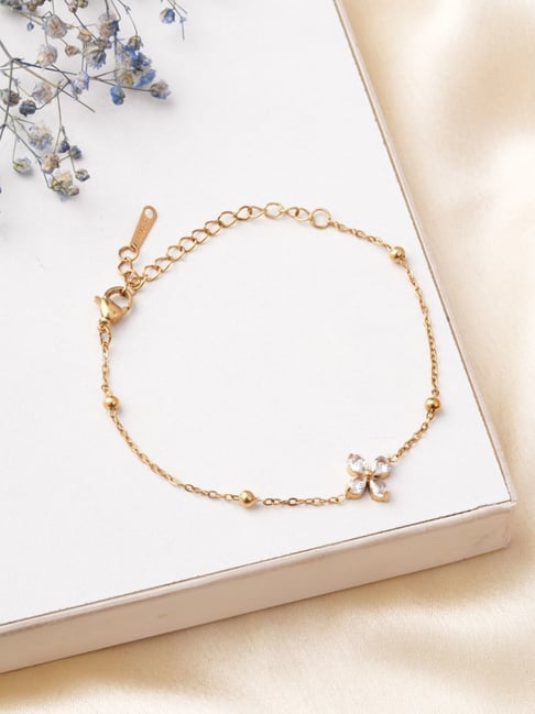 Palmonas Gold-Tone Plated Bracelet for Women-picture-11