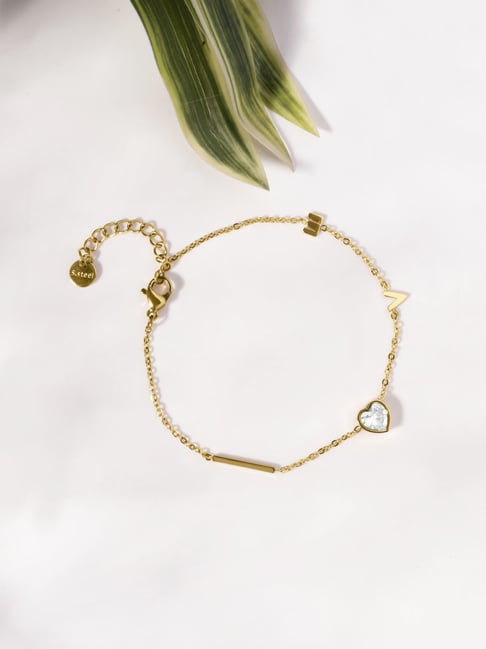 Palmonas Gold-Tone Plated Bracelet for Women-picture-45