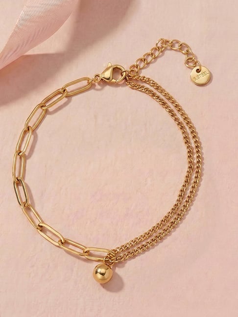 Palmonas Mini Ball Drop Chain Bracelet for Women-picture-15