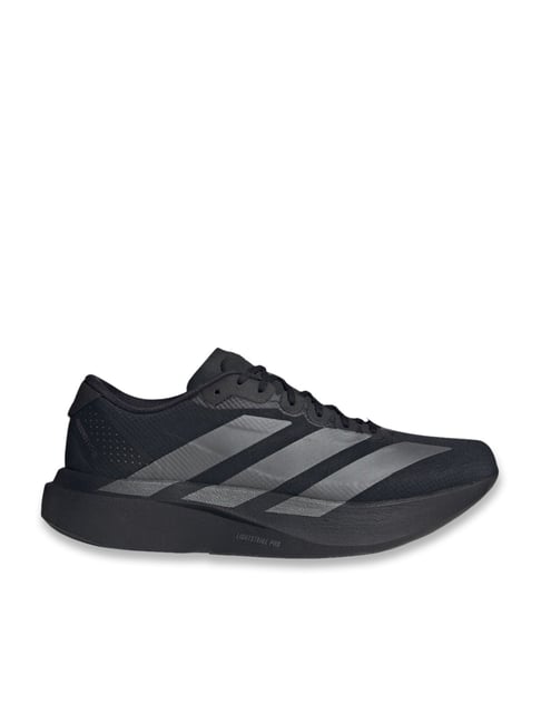 Adidas Men's Adizero Evo Sl Woven Black Running Shoes-picture-36