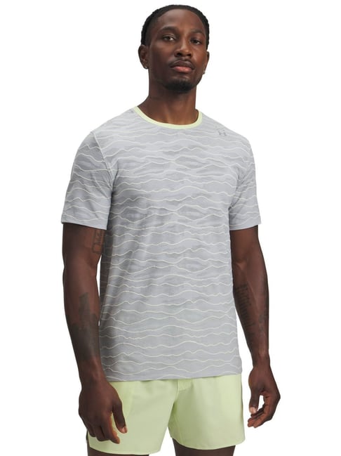 UNDER ARMOUR White Halo Slim Fit T-Shirt-picture-12