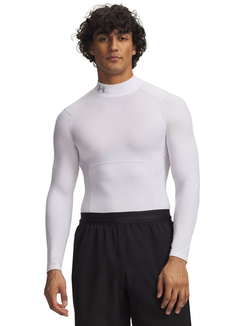 UNDER ARMOUR White Heat Gear Elite Slim Fit Compression T-Shirt-picture-18