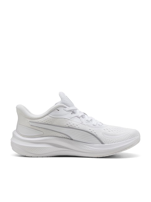 Puma Men's Skyrocket Lite 2 White Running Shoes