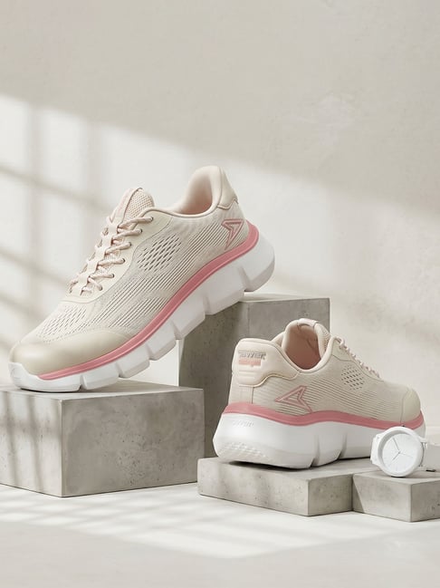 Power by Bata Women's Beige Running Shoes-picture-40