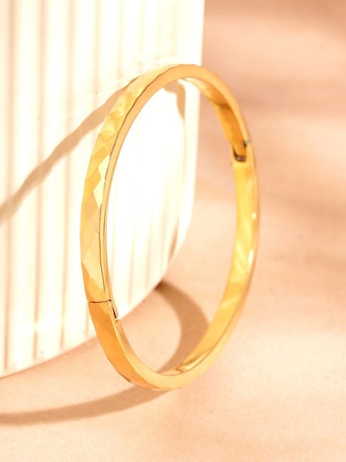 Palmonas Gold-Tone Plated Bangle for Women-picture-32