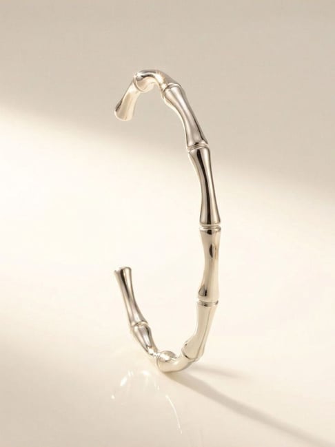 Palmonas Silver Modern Bambo Bracelet for Women-picture-42