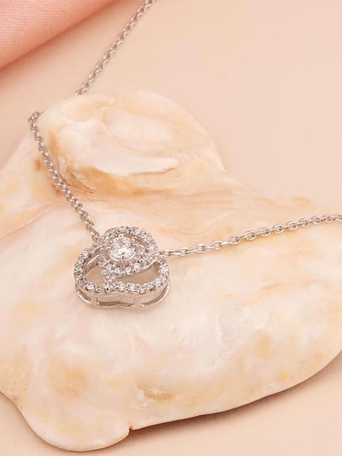 Palmonas Silver Necklace for Women-picture-32