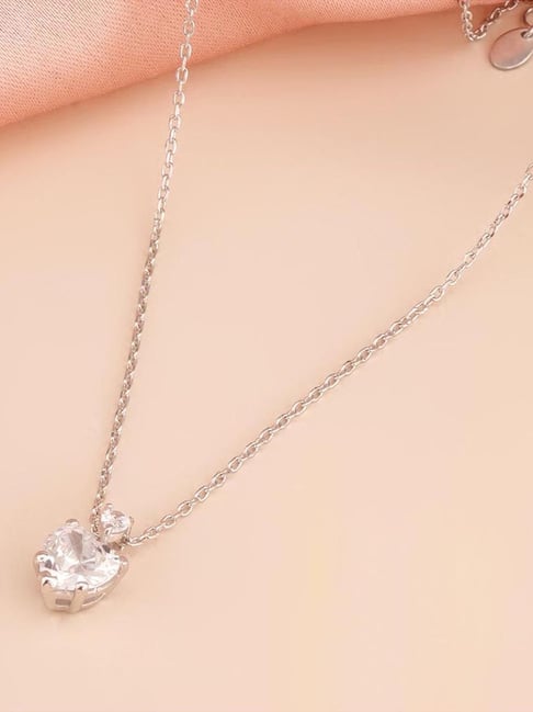 Palmonas Silver Necklace for Women-picture-28