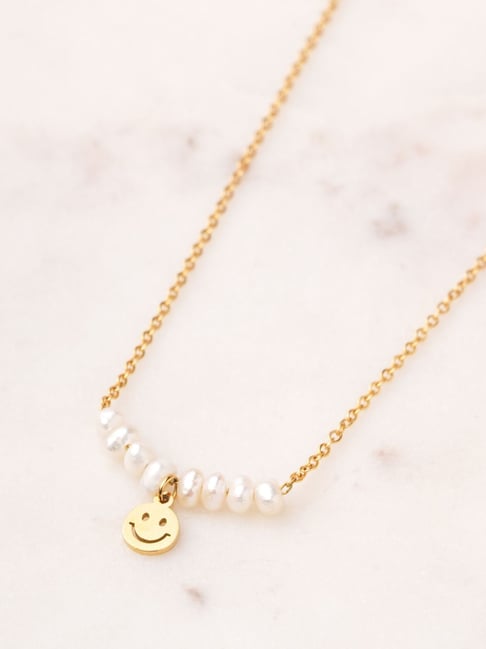 Palmonas Gold-Tone Plated Necklace for Women-picture-45