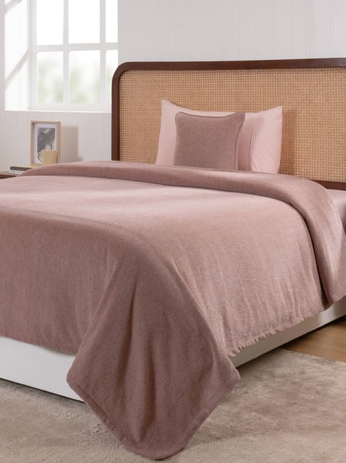 Maspar Misty Rose Cotton Single Bed Cover-image-47
