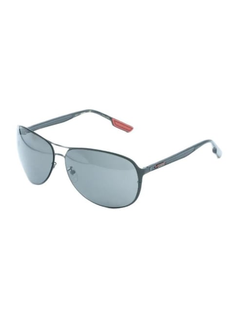 Guess Grey UV Protection Pilot Sunglasses for Men-picture-26