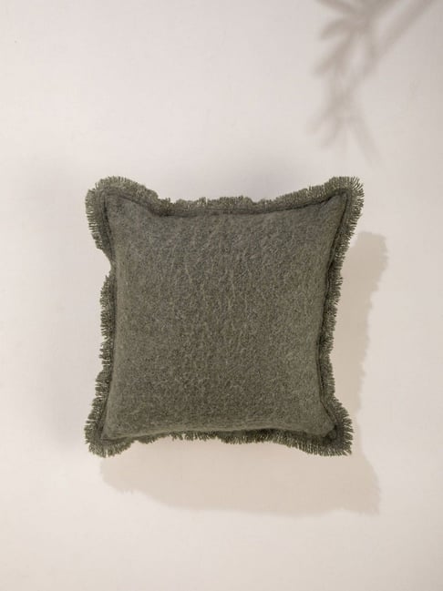 Freedom Tree Forest Sage Woven Design Cushion Cover (18 x 18 Inches)-image-47