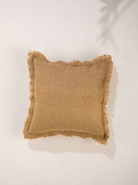 Freedom Tree Tobacco Leaf Woven Design Cushion Cover (18 x 18 Inches)-image-43