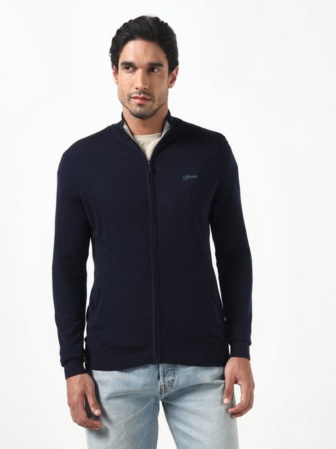 Guess Smart Blue Brennan Regular Fit Jacket-picture-38