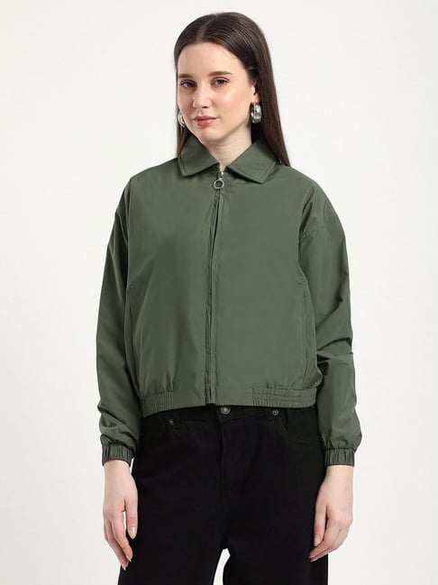 R&B Olive Regular Fit Jacket-picture-35