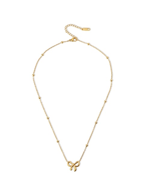 Palmonas Gold-Tone Plated Necklace for Women-picture-19