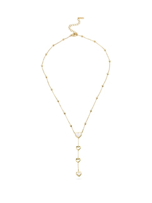 Palmonas Gold-Tone Plated Necklace for Women-picture-13