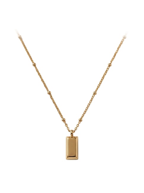 Palmonas Gold-Tone Plated Necklace for Women-picture-29