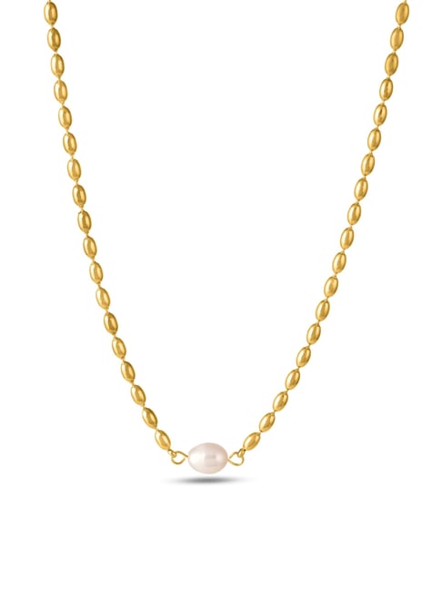 Palmonas Gold-Tone Plated Necklace for Women-picture-16