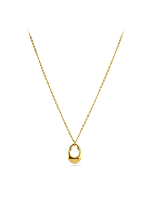 Palmonas Gold-Tone Plated Necklace for Women-picture-37
