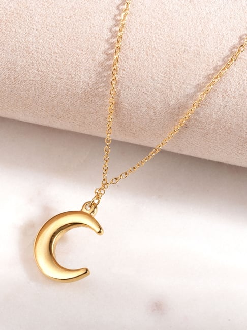 Palmonas Gold-Tone Plated Necklace for Women-picture-21