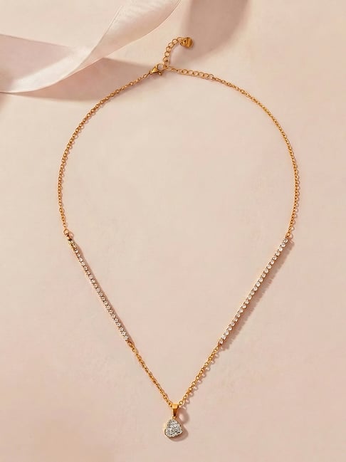 Palmonas Gold-Tone Plated Necklace for Women-picture-38