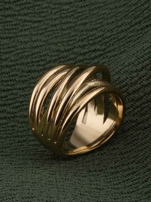 Palmonas Gold-Tone Plated Ring for Women-picture-43