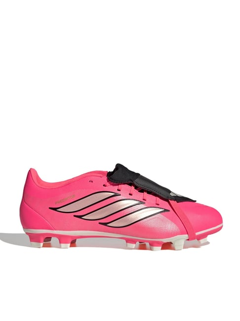 Adidas Unisex Predator Club Pink Football Shoes-image-47