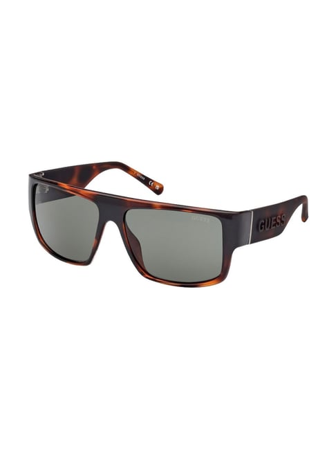Guess Green UV Protection Square Sunglasses for Men-picture-35