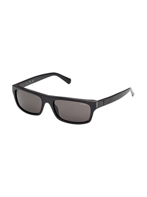 Guess Grey UV Protection Rectangular Sunglasses for Men-picture-37