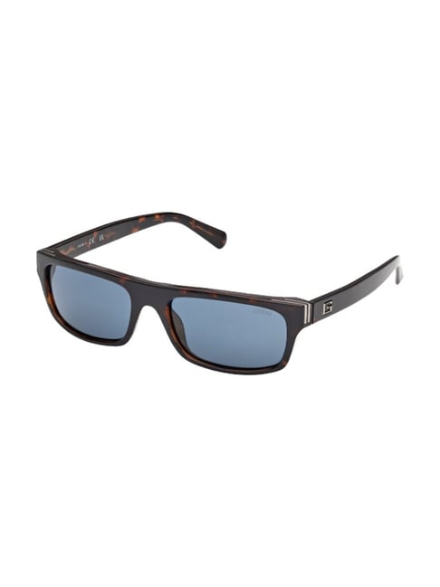 Guess Blue UV Protection Rectangular Sunglasses for Men-picture-32