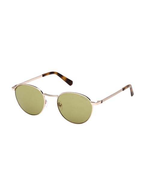 Guess Green UV Protection Round Sunglasses for Men-picture-38