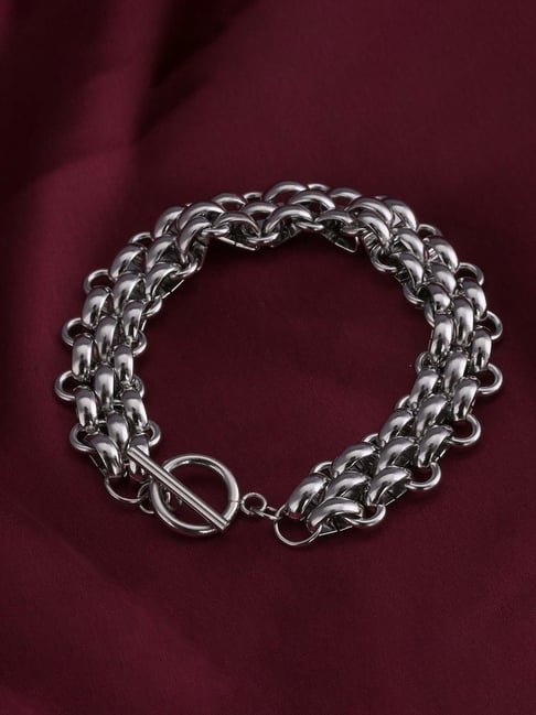 Palmonas Silver Versatile Silver Chain Bracelet for Women-picture-37