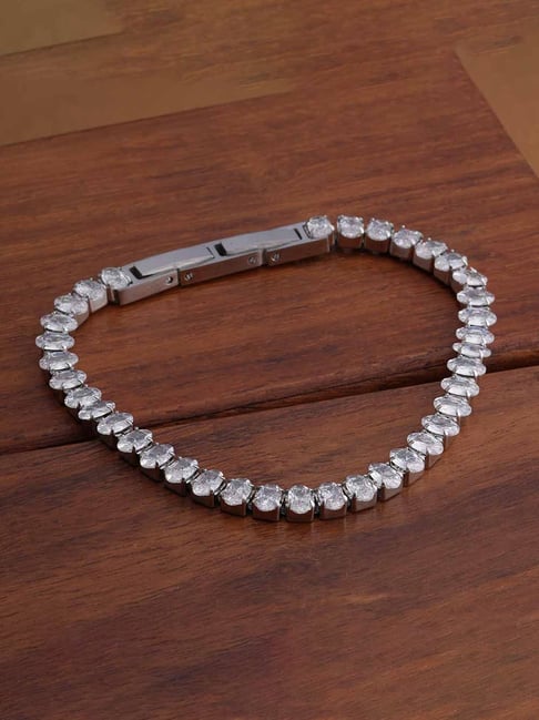 Palmonas Silver Dazzling Crystal Bracelet for Women-picture-40