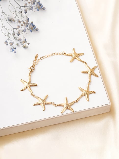 Palmonas Gold-Tone Plated Ocean Star Harmony Bracelet for Women-picture-38