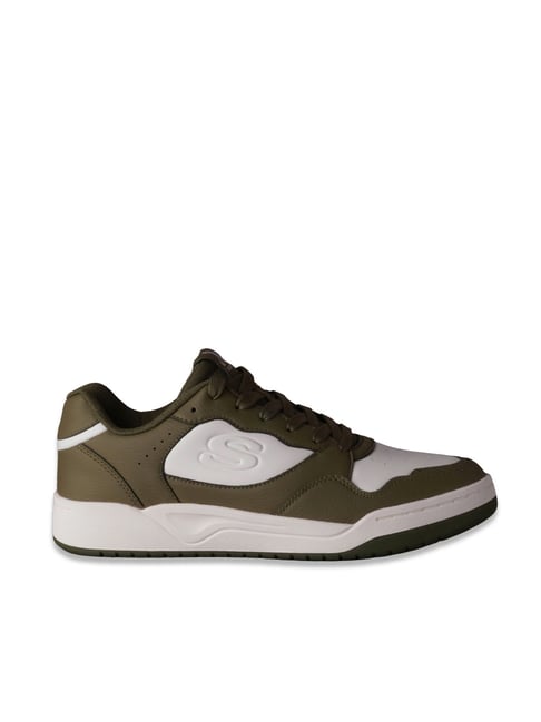 Skechers Men's KOOPA Olive sneakers-picture-20