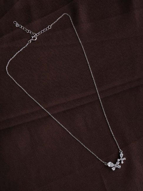 Palmonas Silver Butterfly Necklace for Women-picture-17