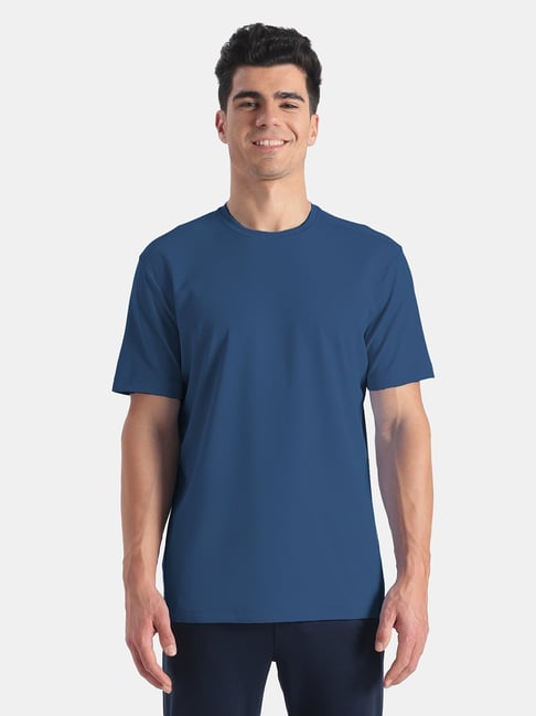 Jockey AM74 Men's Microfiber Fabric Round Neck Half Sleeve T-Shirt With Stayfresh Treatment-picture-47