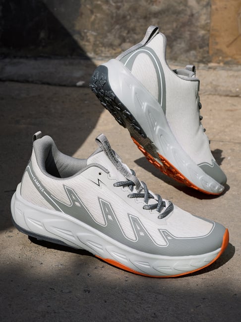 Campus Men's DATRO White & Grey Running Shoes-picture-34