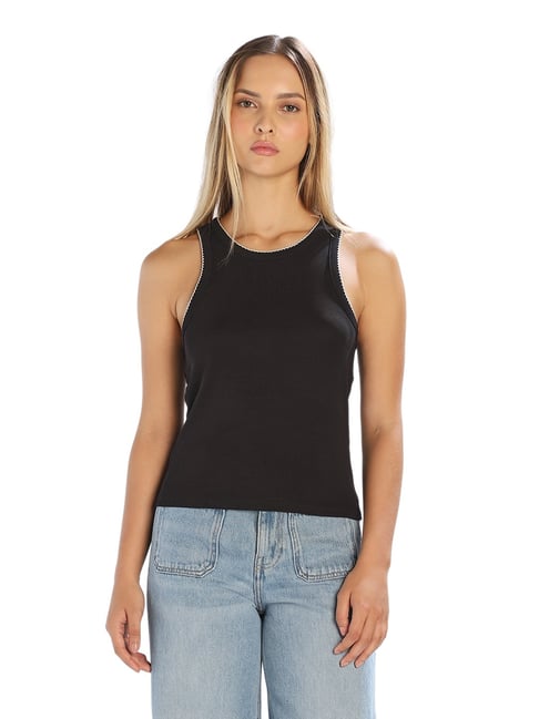 Only Black Cotton Top