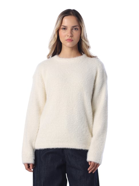 Only White Regular Fit Sweater-picture-21