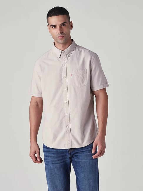 Levi's Men's Solid Slim Fit Oxford Shirt-picture-35