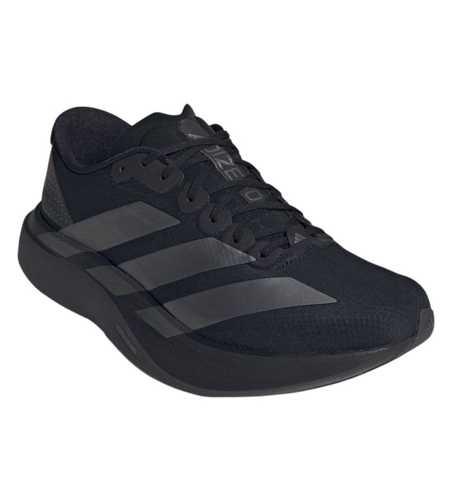 Adidas Men's Adizero Evo Sl Woven Black Running Shoes