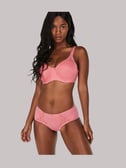 Buy Women's Lace Plunge Bra Unlined Minimizer Underwire Bralette Plus Size  Full Coverage Online at desertcartINDIA
