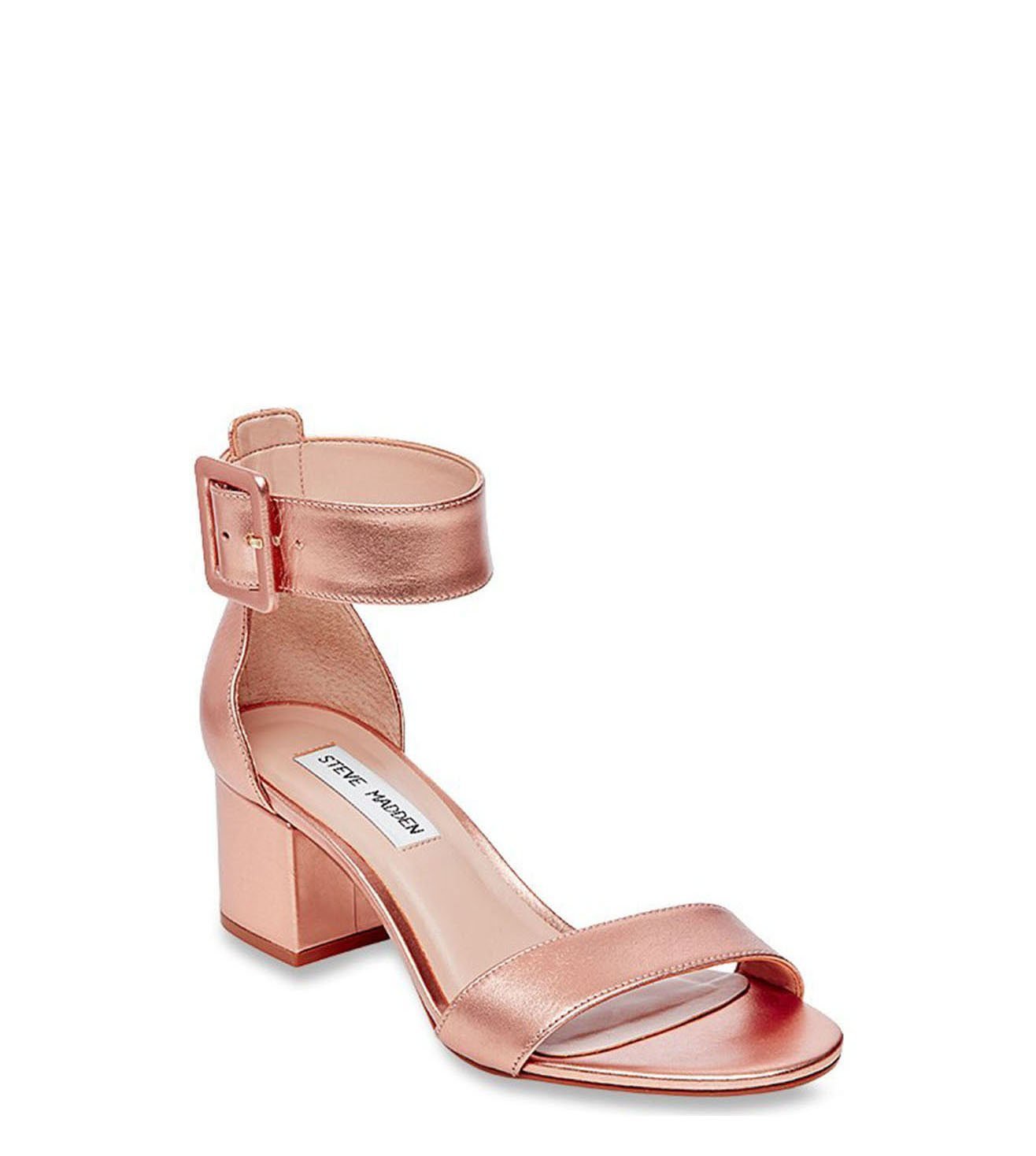 steve madden rose gold heels