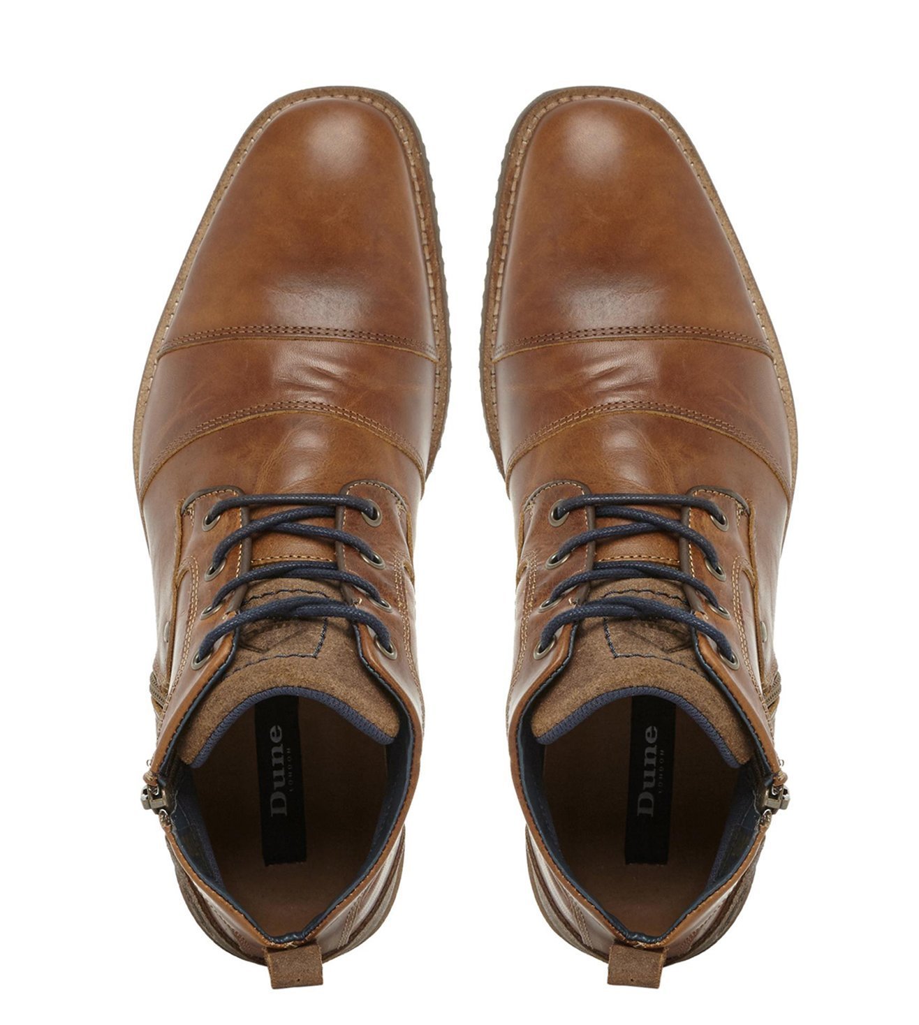 dune captain toecap boots